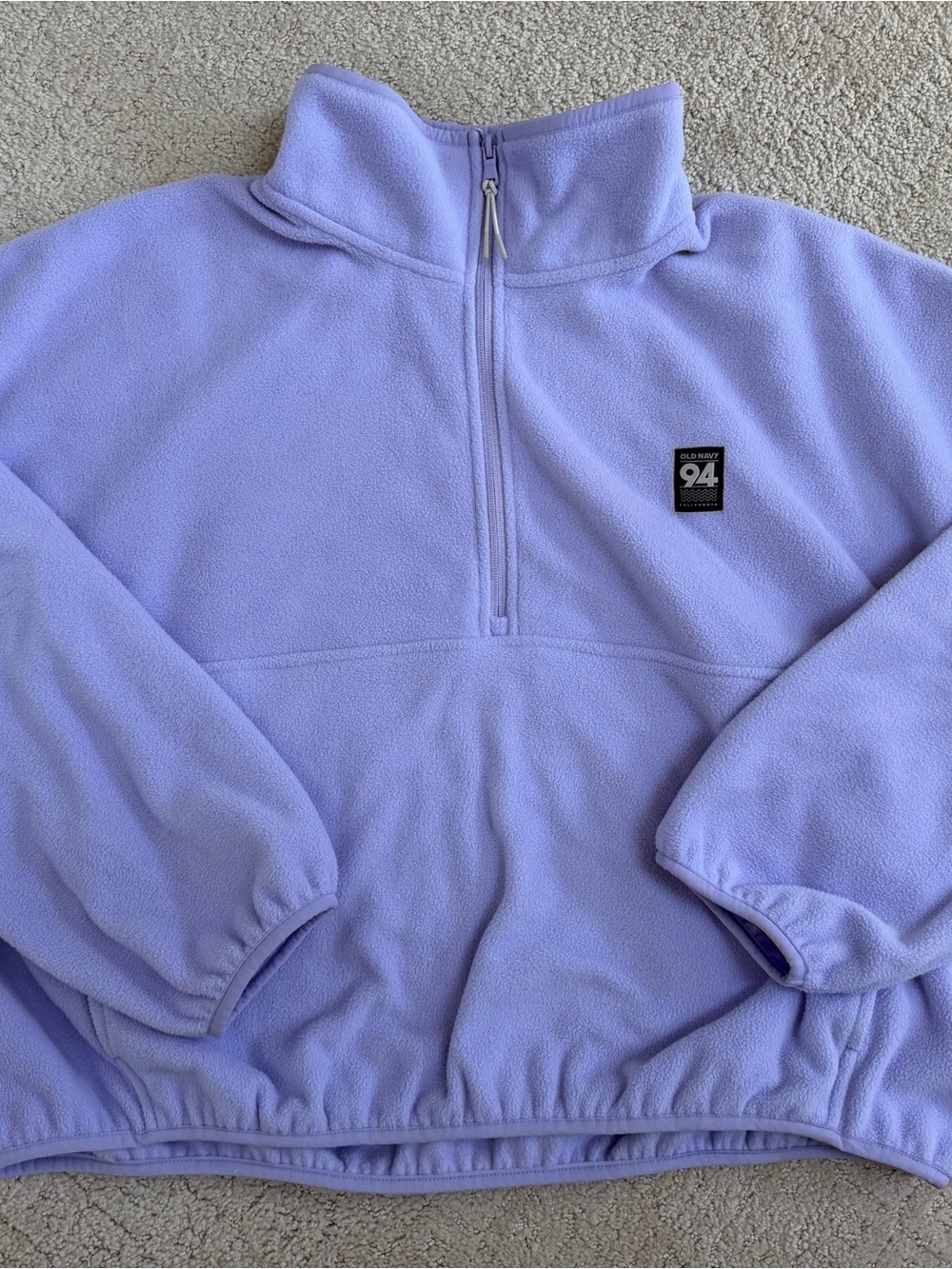 Old Navy Lavender Performance Fleece Pullover
